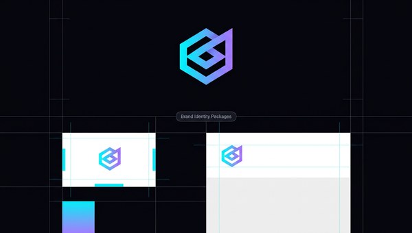 AI-generated brand identity package